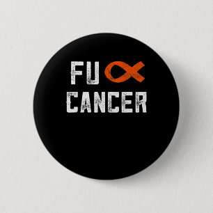 Badge Rond 5 Cm Leucémie Cadeaux Pour Femmes Fck Cancer Chemo F Ca