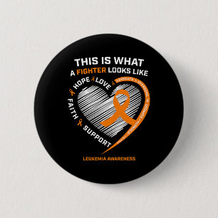 Badge Rond 5 Cm Leucémie Sensibilisation Combattants Cadeaux Homme