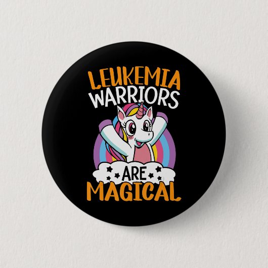Badge Rond 5 Cm Leukemia Warriors (Devant)
