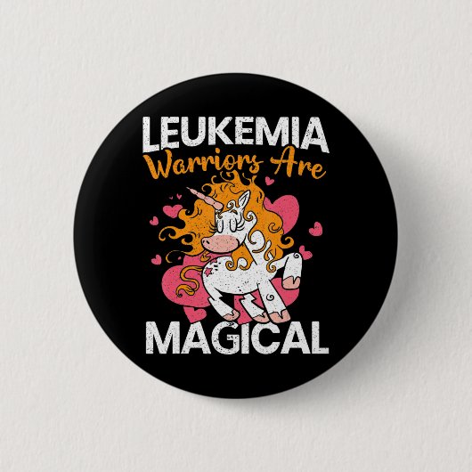 Badge Rond 5 Cm Leukemia Warriors (Devant)