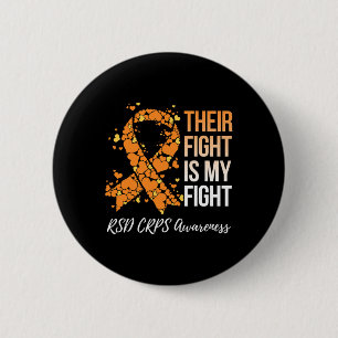 Badge Rond 5 Cm Leur combat est mon combat RSD sensibilisation