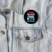 Badge Rond 5 Cm Level 3rd Grade Unlocked Back To School Team Third (En situation)