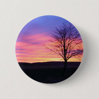 Badge Rond 5 Cm Lever de soleil glorieux