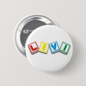 Badge Rond 5 Cm Lévi (Devant & derrière)