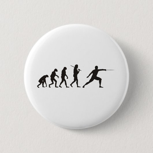 Badge Rond 5 Cm L'évolution de la clôture (Devant)