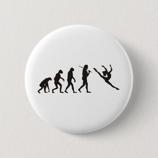 Badge Rond 5 Cm L'évolution de la danseuse (Devant)