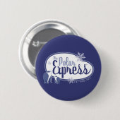 Badge Rond 5 Cm L'Express polaire | Ours polaires Retro Graphisme (Devant & derrière)