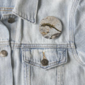 Badge Rond 5 Cm Lézard commun (En situation)