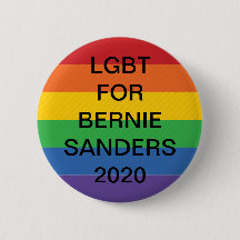 LGBT pour le bouton des ponceuses 2020 de Bernie