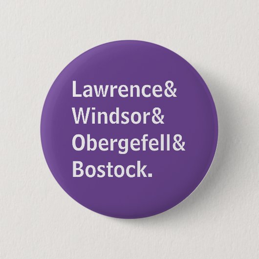 Badge Rond 5 Cm LGBTQ Cases Purple Button (Devant)