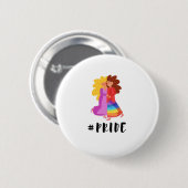Badge Rond 5 Cm LGBTQ+ #Pride (Devant & derrière)