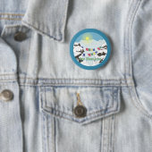 Badge Rond 5 Cm L'Himalaya (En situation)