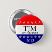 Badge Rond 5 Cm L'homme 2012 de Jer (Devant & derrière)