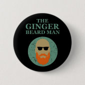 Badge Rond 5 Cm L'homme à la barbe de gingembre (Devant)
