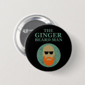 Badge Rond 5 Cm L'homme à la barbe de gingembre (Devant & derrière)