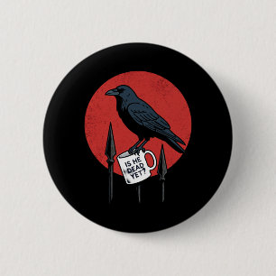 Badge Rond 5 Cm L'homme est-il rétro d'agence gouvernementale pour
