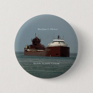 Badge Rond 5 Cm L'honorable James L. Oberstar bouton