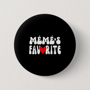 Badge Rond 5 Cm L'humour de grand-parent préféré de MÉmÉ Granhild