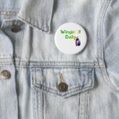 Badge Rond 5 Cm L'humour quotidien et drôle des petits insectes (En situation)