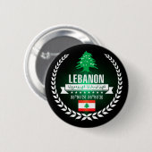 Badge Rond 5 Cm Liban (Devant & derrière)
