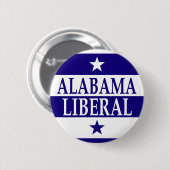 Badge Rond 5 Cm Libéral de l'Alabama (Devant & derrière)