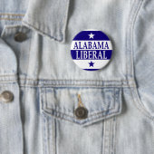 Badge Rond 5 Cm Libéral de l'Alabama (En situation)
