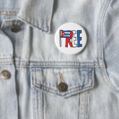Badge Rond 5 Cm Libérer Cuba (En situation)