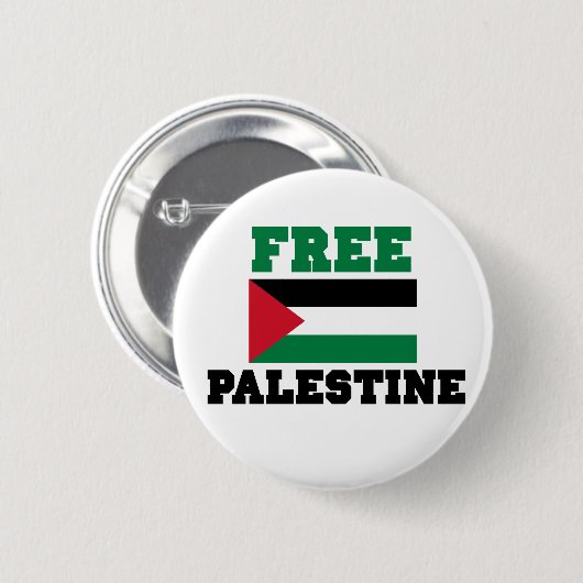 Badge Rond 5 Cm Libérer la Palestine (Devant & derrière)