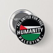 Badge Rond 5 Cm Libérer la Palestine (Devant & derrière)