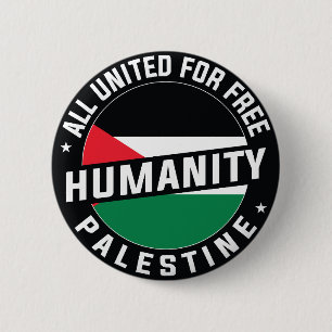 Badge Rond 5 Cm Libérer la Palestine