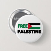 Badge Rond 5 Cm Libérer la Palestine (Devant & derrière)
