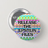Badge Rond 5 Cm Libérez les fichiers Epstein que vous pouvez modif (Devant & derrière)