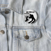 Badge Rond 5 Cm Libérez-les tous (En situation)