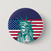 Badge Rond 5 Cm Liberté (Devant)