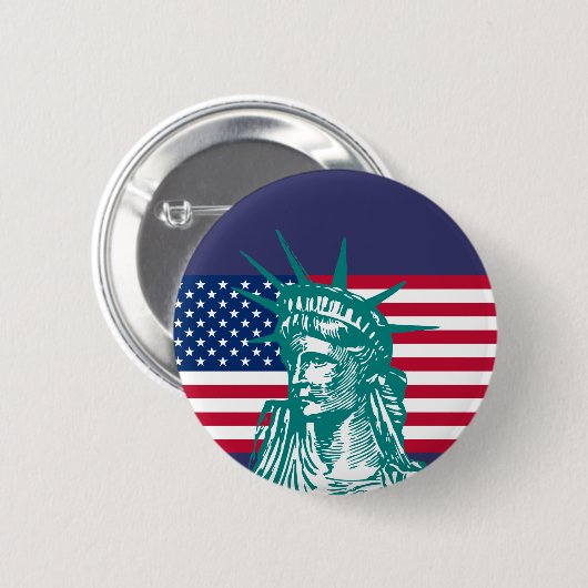 Badge Rond 5 Cm Liberté (Devant & derrière)