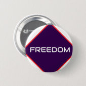 Badge Rond 5 Cm Liberté (Devant & derrière)