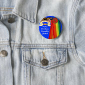 Badge Rond 5 Cm Liberté - bouton (En situation)