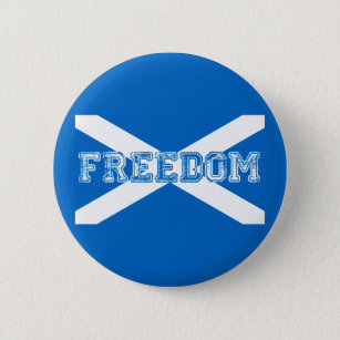 Badge Rond 5 Cm Liberté écossaise d'indépendant de l'Ecosse de