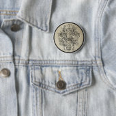 Badge Rond 5 Cm Liberte, Egalite, Fraternite (En situation)