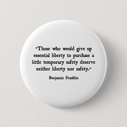 Badge Rond 5 Cm Liberté essentielle (Devant)
