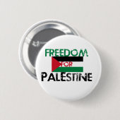 Badge Rond 5 Cm Liberté pour la Palestine (Devant & derrière)