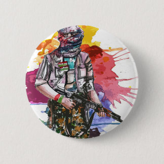Badge Rond 5 Cm Liberté Warrior.png de Peshmerga