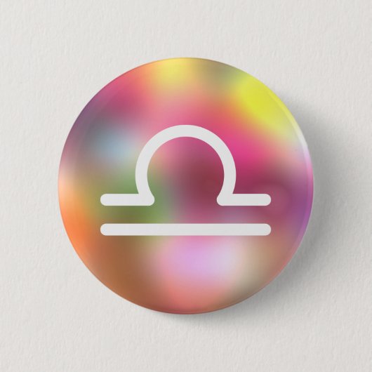 Badge Rond 5 Cm Libra (Devant)