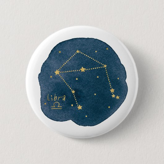 Badge Rond 5 Cm Libra (Devant)