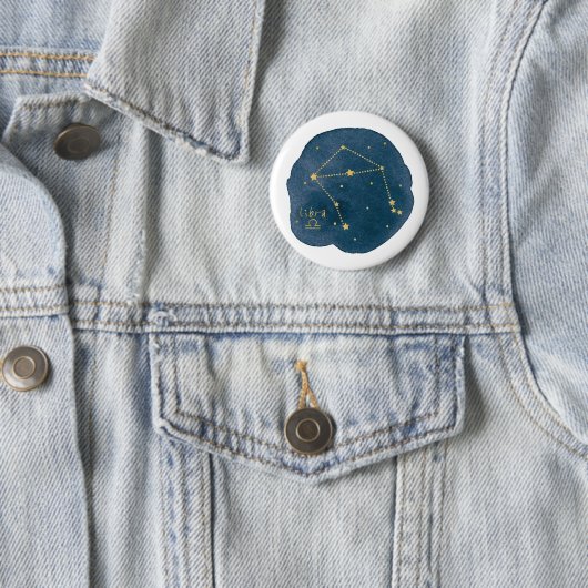 Badge Rond 5 Cm Libra (En situation)