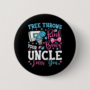 Badge Rond 5 Cm Libre Jeu ou Bows roses Oncle vous aime Gend migno