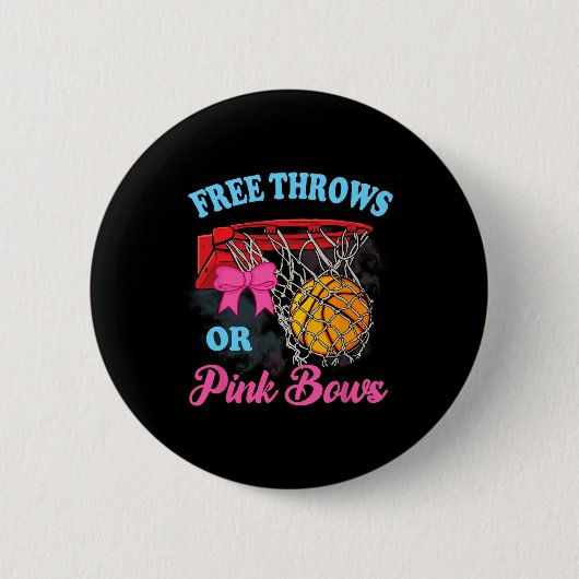 Badge Rond 5 Cm Libre Jeu ou Vaches roses Grossesse Rose Bleu Genr (Devant)
