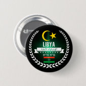 Badge Rond 5 Cm Libye (Devant & derrière)