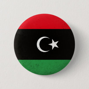 Badge Rond 5 Cm Libye
