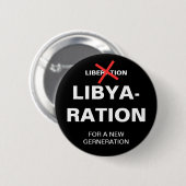 BADGE ROND 5 CM LIBYE-RAISON POUR UNE NOUVELLE GÉNÉRATION (Devant & derrière)